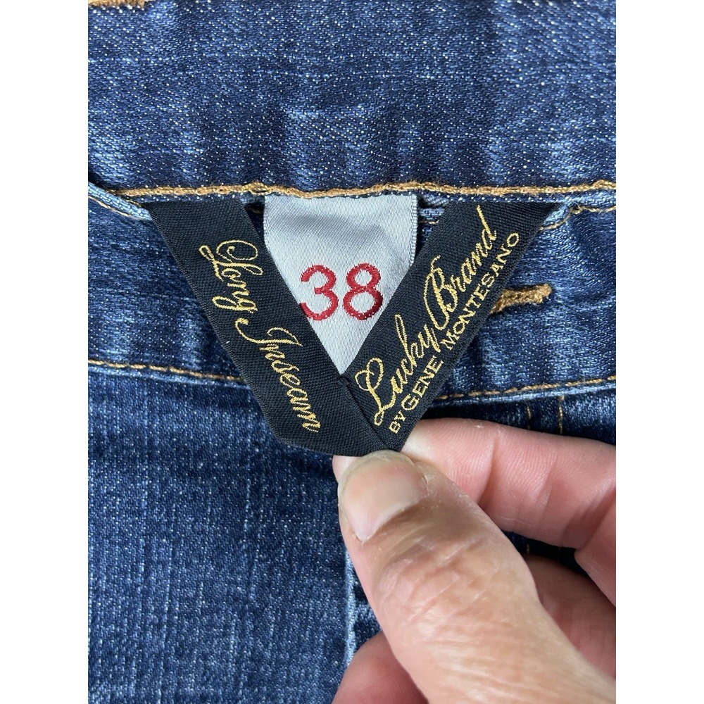 LUCKY Brand Ol' Deep Water Men's Denim Jeans By Gene Montesano‎ Size 38x32 - Picture 4 of 16